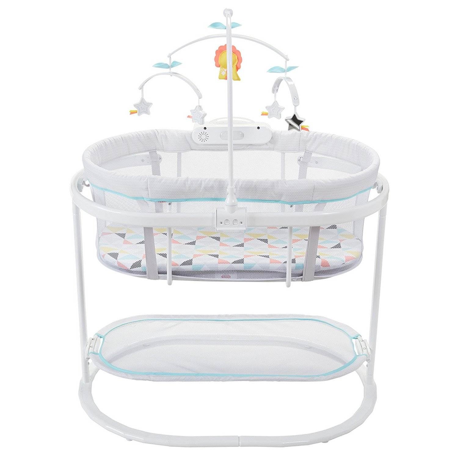 Fisher Price Soothing Motions Bassinet with Music, Sound & Vibration - Open Box