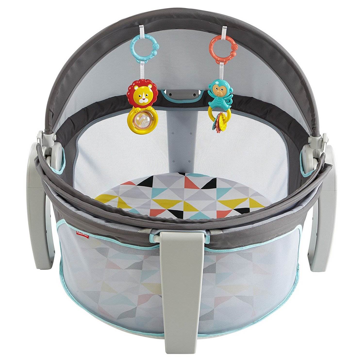 Fisher Price On-the-Go Folding Baby Travel Dome with Sun Canopy (Used) - VMInnovations
