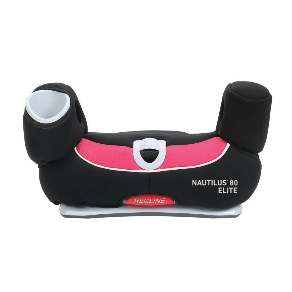 Graco Nautilus 80 Elite 3-in-1 Harness Booster Car Seat, Azalea Pink (Open Box)