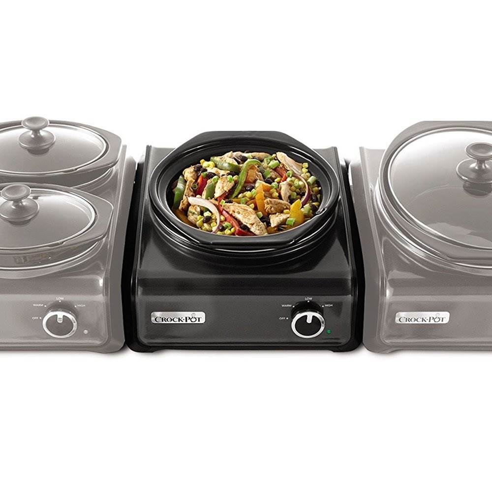 Crock-Pot Hook Up 2-Quart Connectable Entertaining Slow Cooker (Missing Lid) - VMInnovations