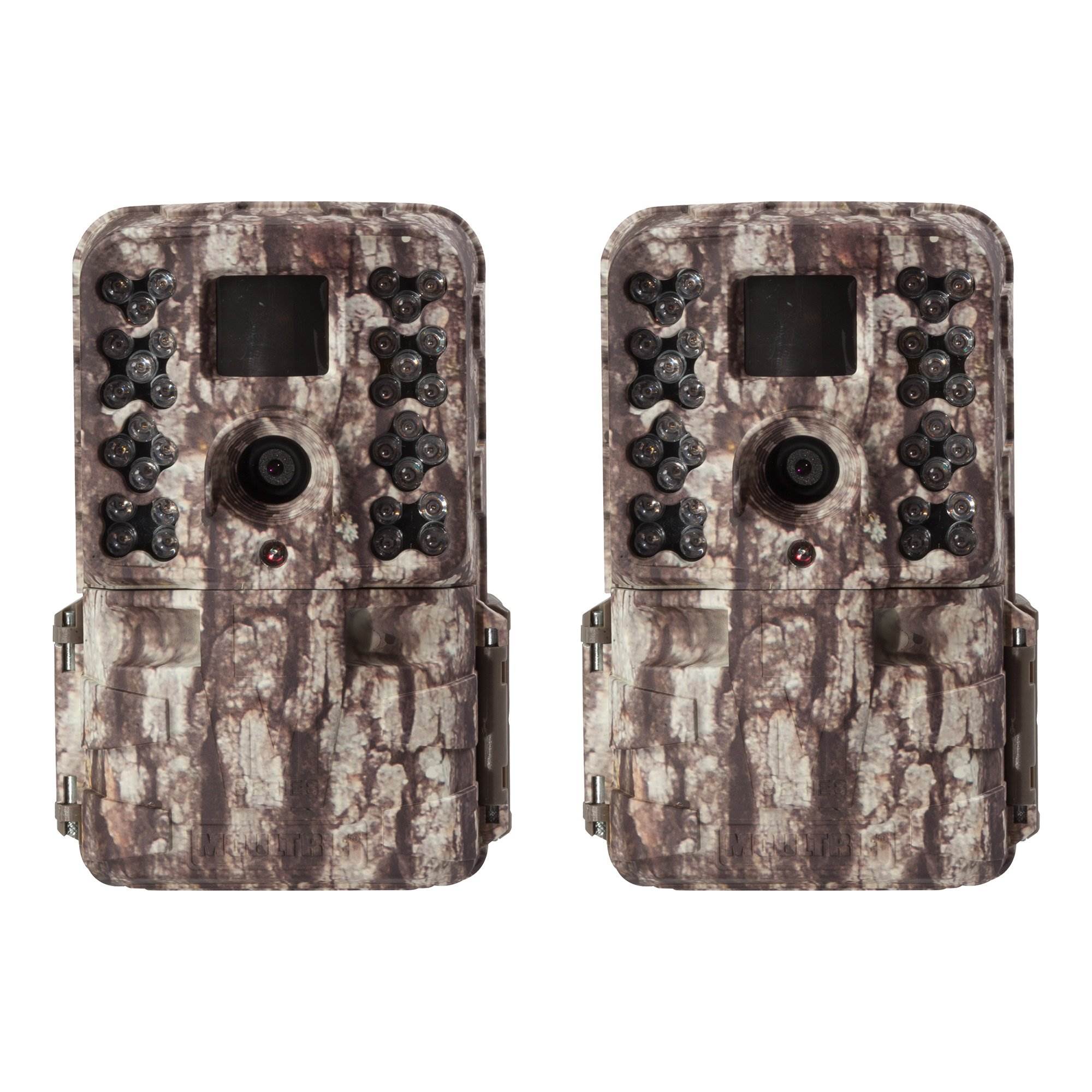 Moultrie M-40 16MP 80' FHD Video Infrared Game Trail Camera, 2 Pack | MCG-13181