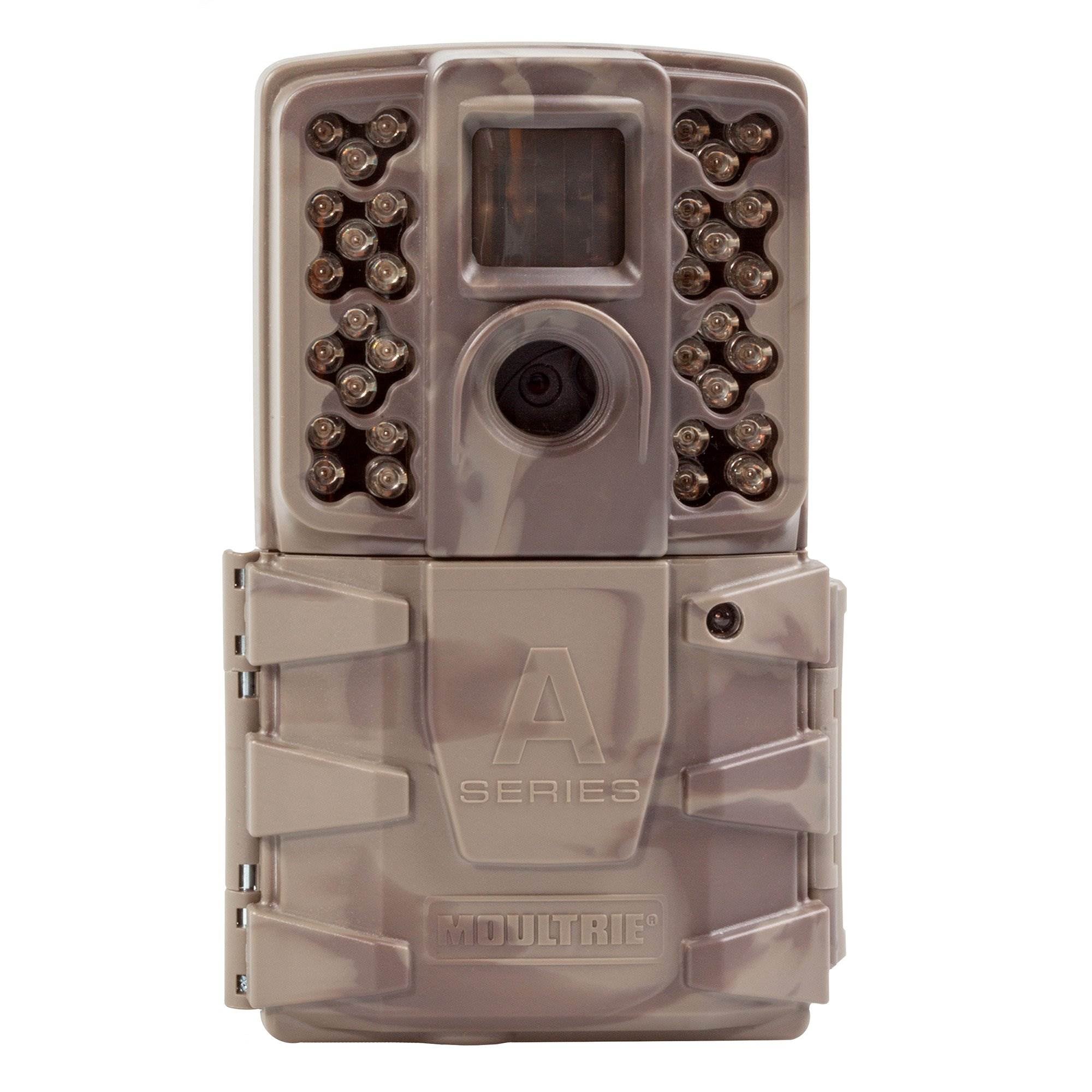 Moultrie A-30i 12MP 60' HD Video No Glow IR Game Trail Camera + Flash Extender