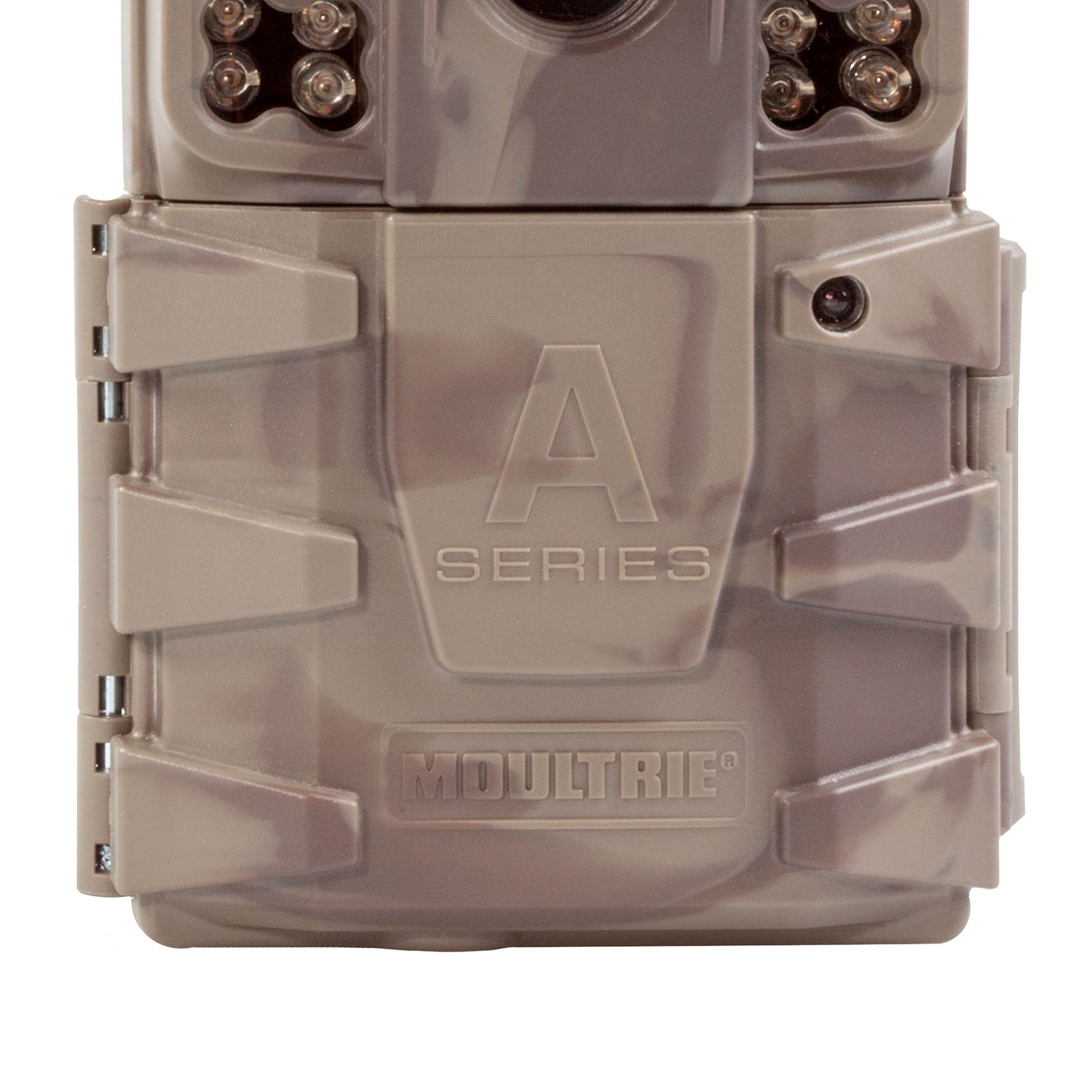 Moultrie A-30i 12MP 60' HD Video No Glow IR Game Trail Camera + Flash Extender
