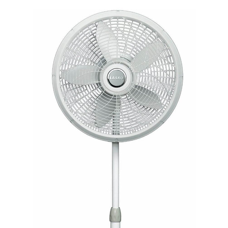 18 Inch Elegance and Performance Oscillating Standing Pedestal Fan (Open Box)