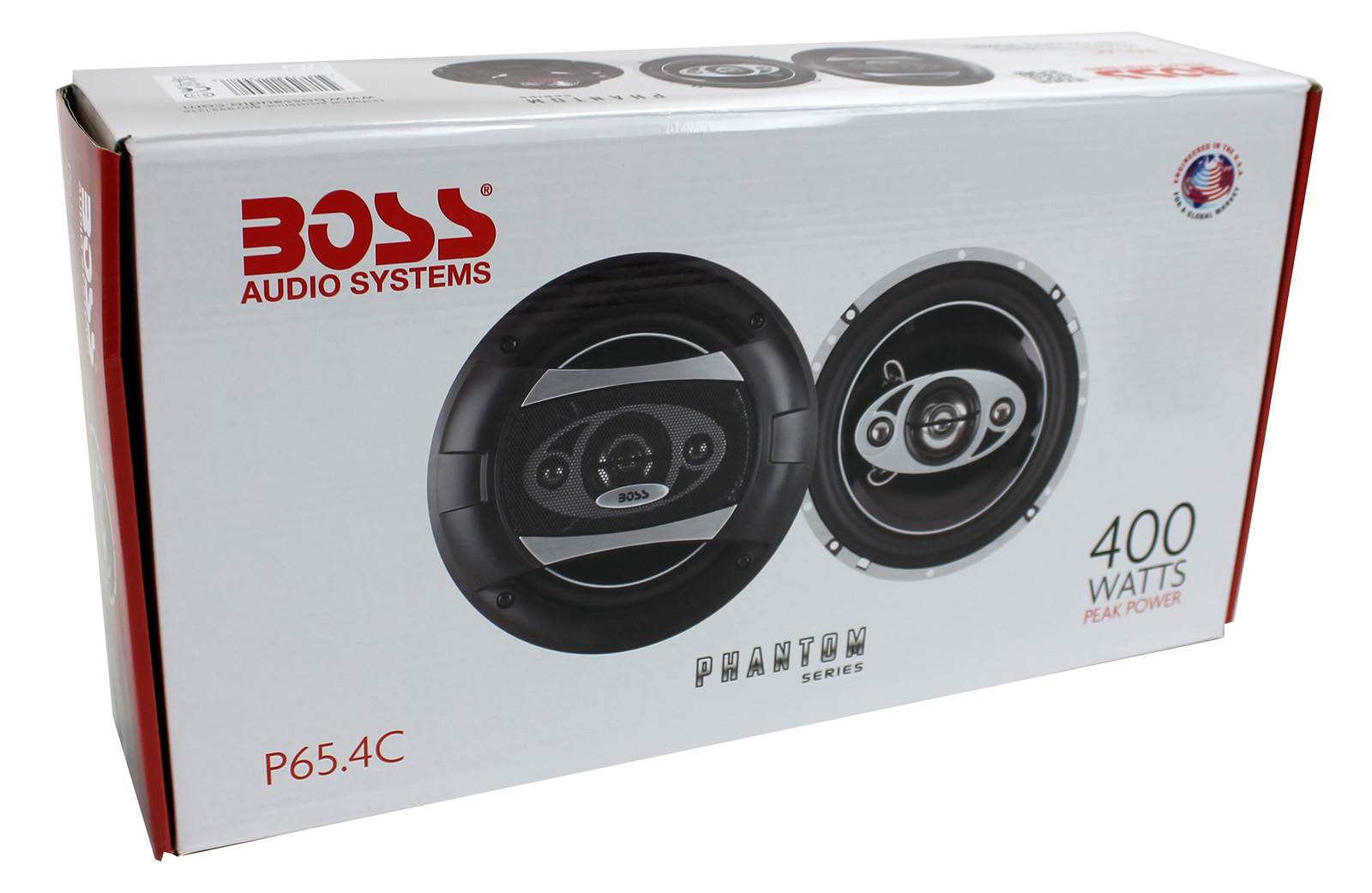 BOSS AUDIO P65.4C 6.5" 4-Way 400W Car Coaxial Speakers Stereo P654C - VMInnovations