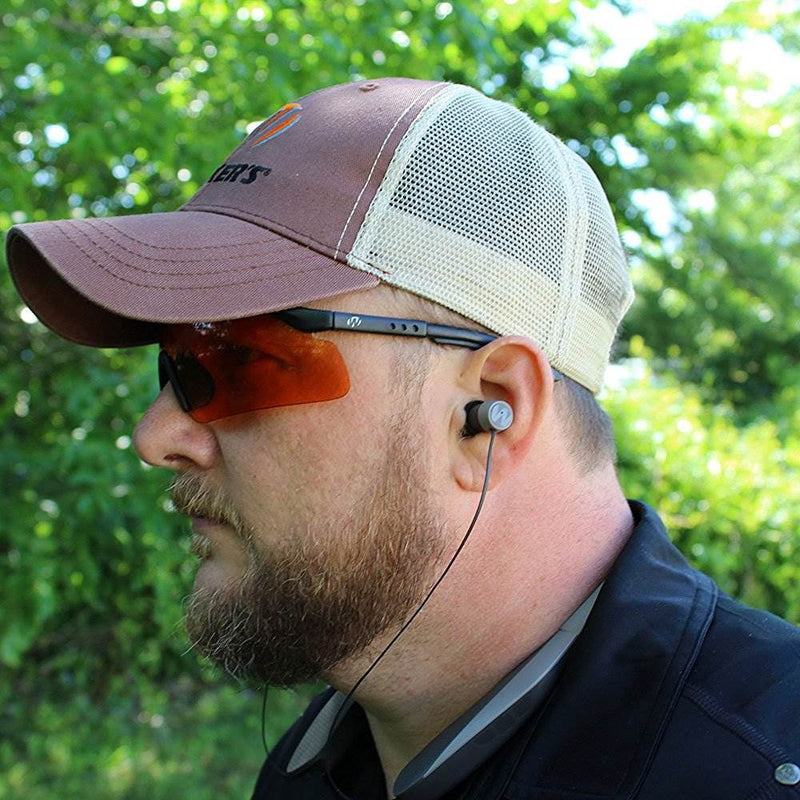 Walker Razor X Retractable Hunting Digital Noise Reduce Ear Bud Headset (4 Pack)