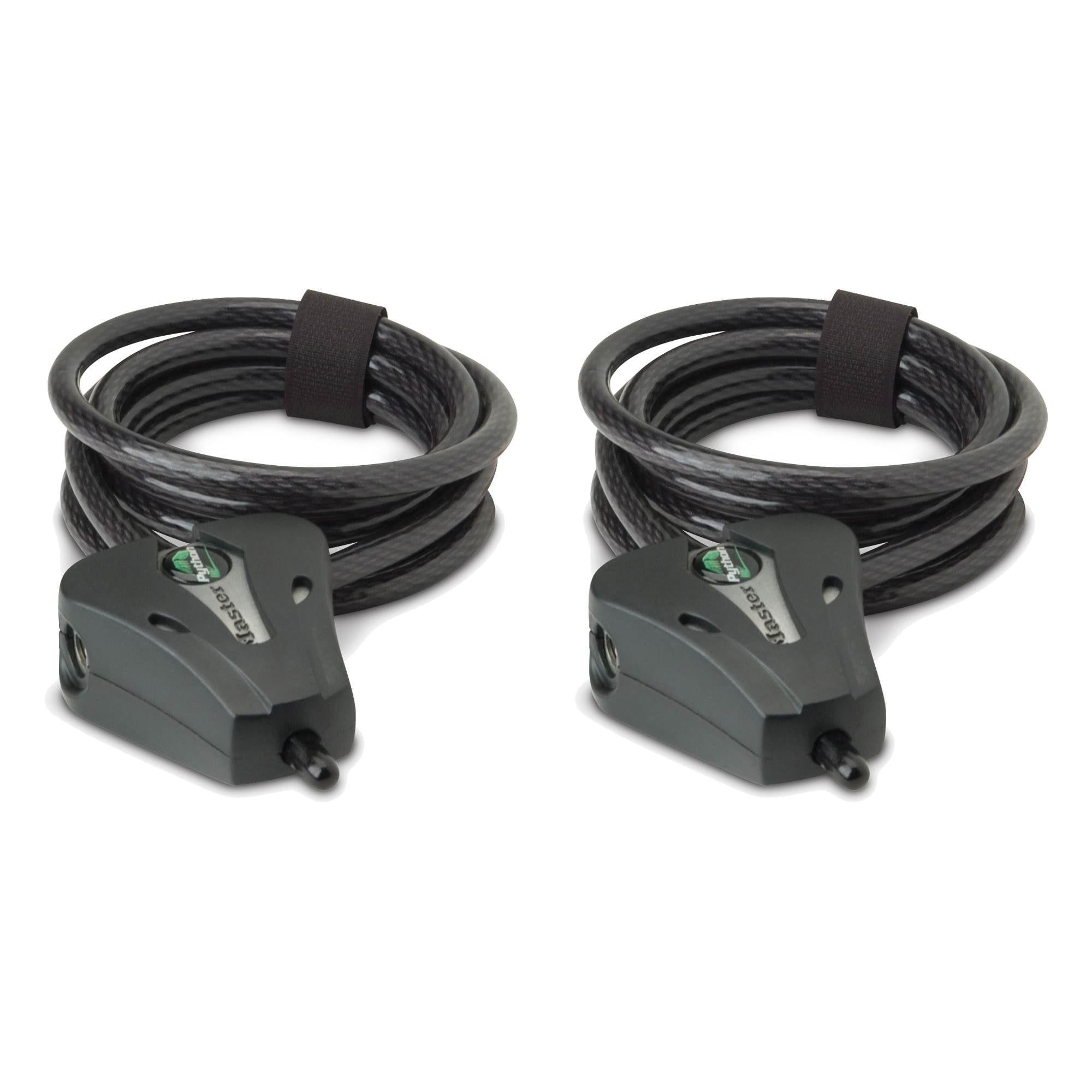 Stealth Cam 6' Master Python Black Security Lock Cable for Game Cameras, 2 Pack - VMInnovations