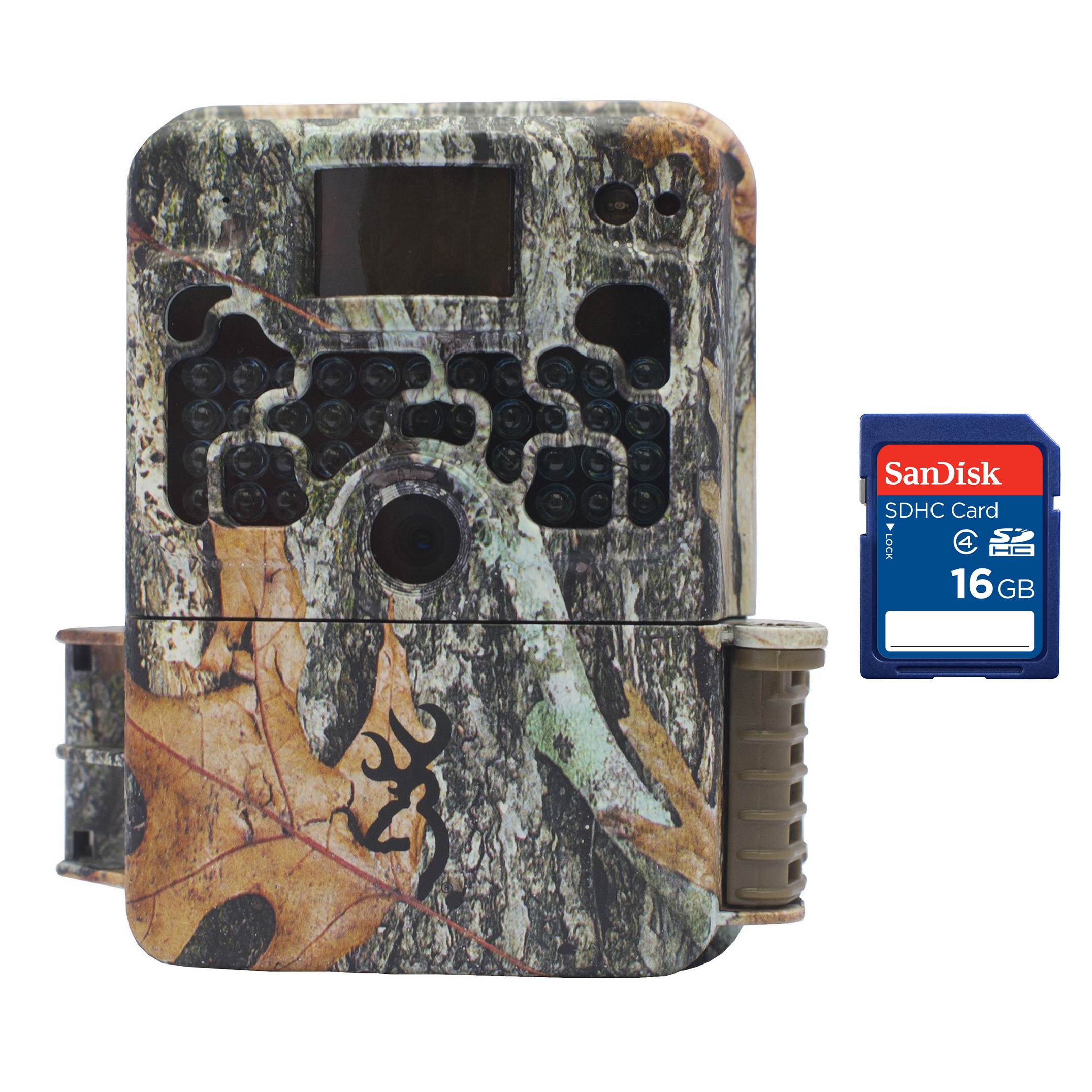 Browning Trail Cameras Strike Force 850 HD Video 16MP Game Camera + 16GB SD Card