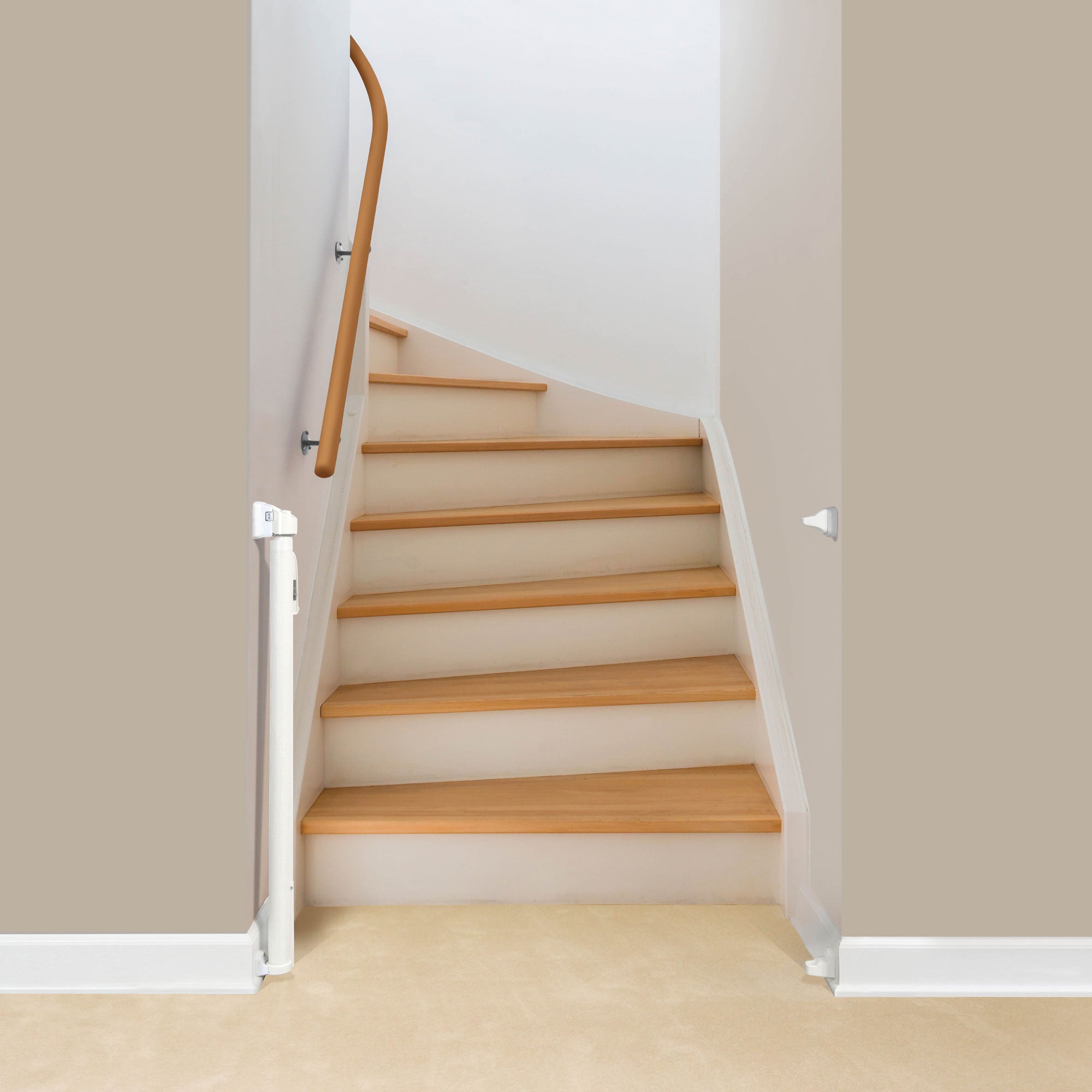 KidCo Retractable Safeway Mesh Toddler Baby Safety Gate for Stairs (Open Box) - VMInnovations