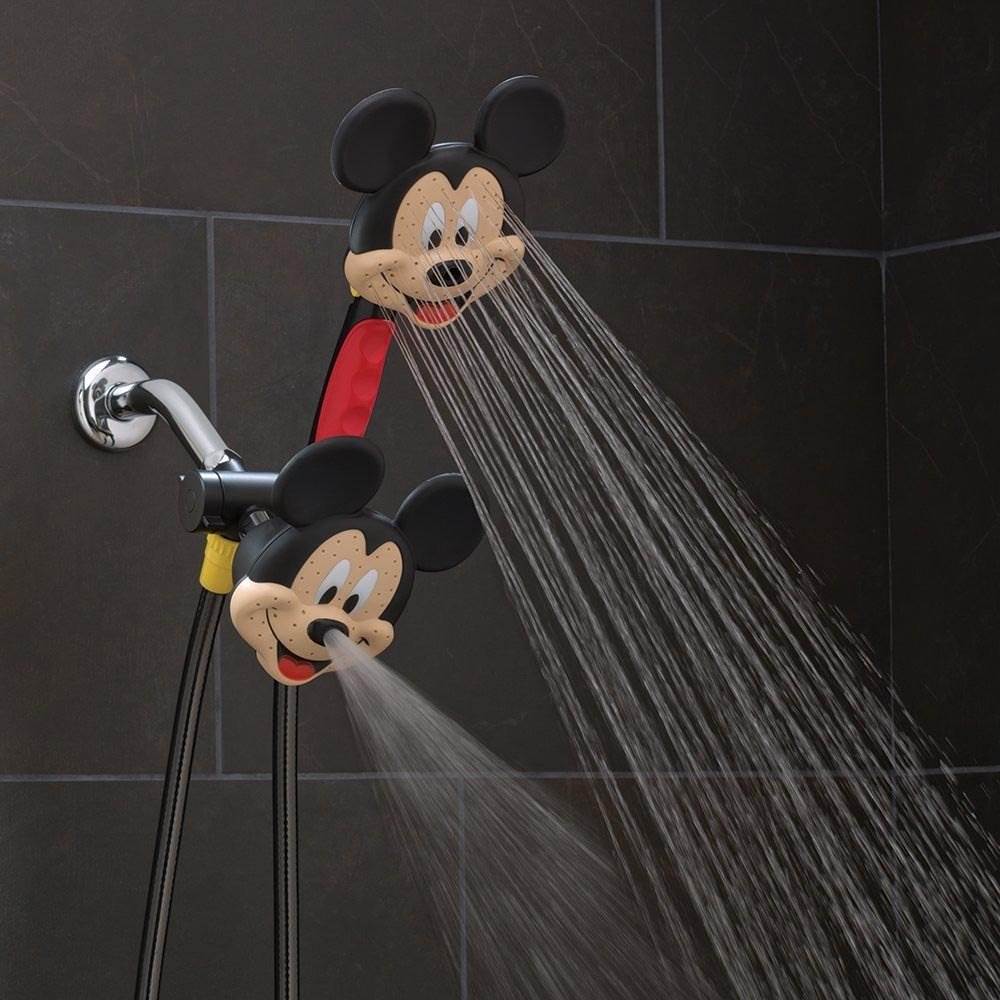 Oxygenics Disney Mickey Mouse Combo Dual Fixed & Handheld Shower Head (Open Box)