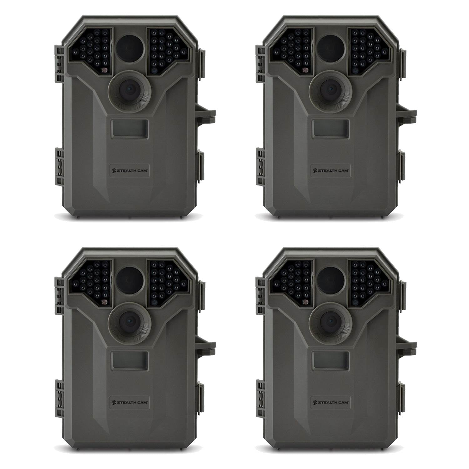 Stealth Cam 8MP No Glo Invisible Infrared Game Trail Camera, 4 Pack | STC-P36NG