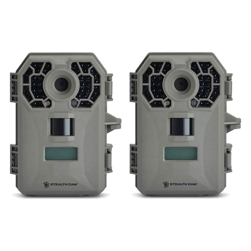 Stealth Cam G42NGNC 10MP HD IR Game Trail Camera, 2 Pack (Certified Refurbished)