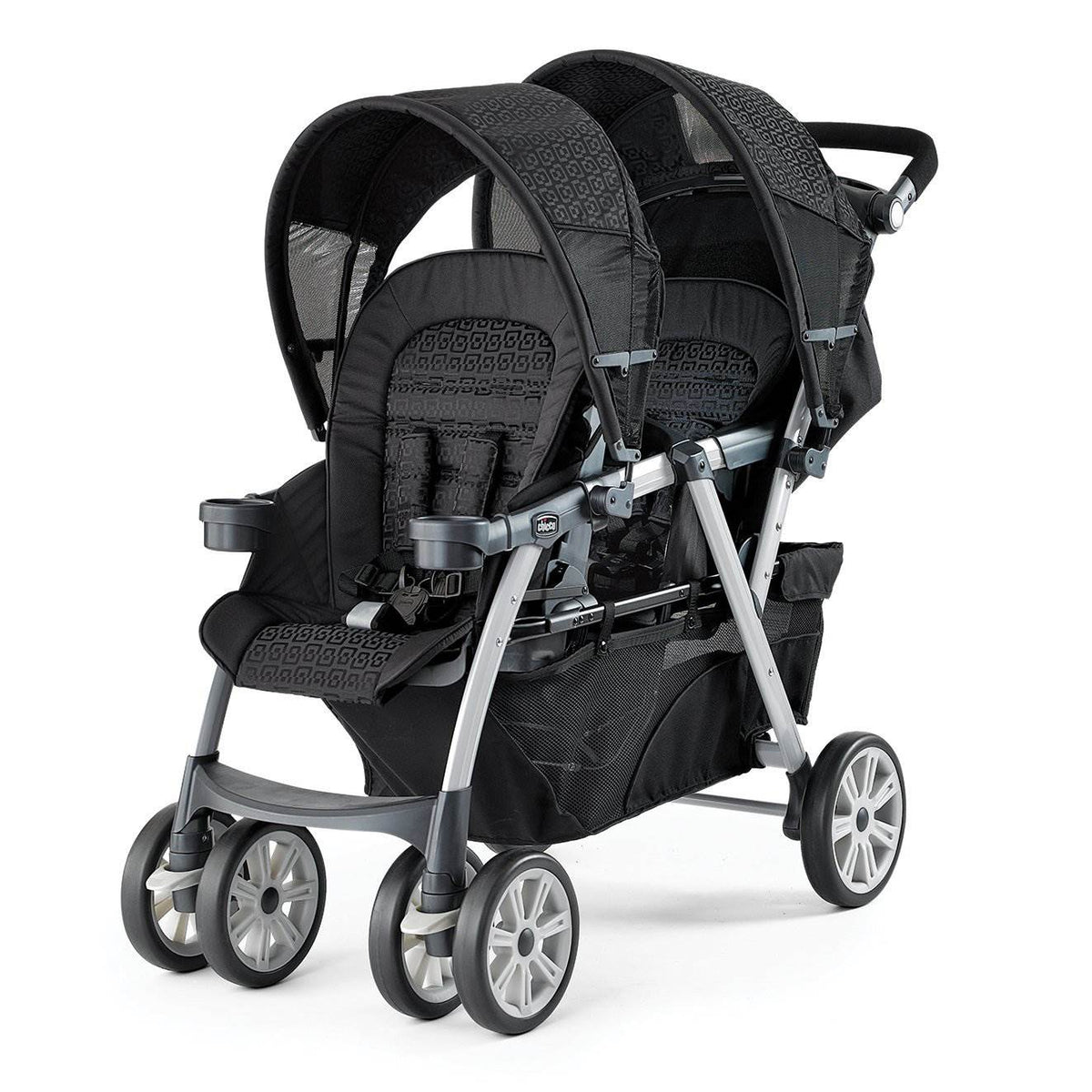 Chicco Cortina Travel System Car Seat Compatible Double Stroller | Open Box