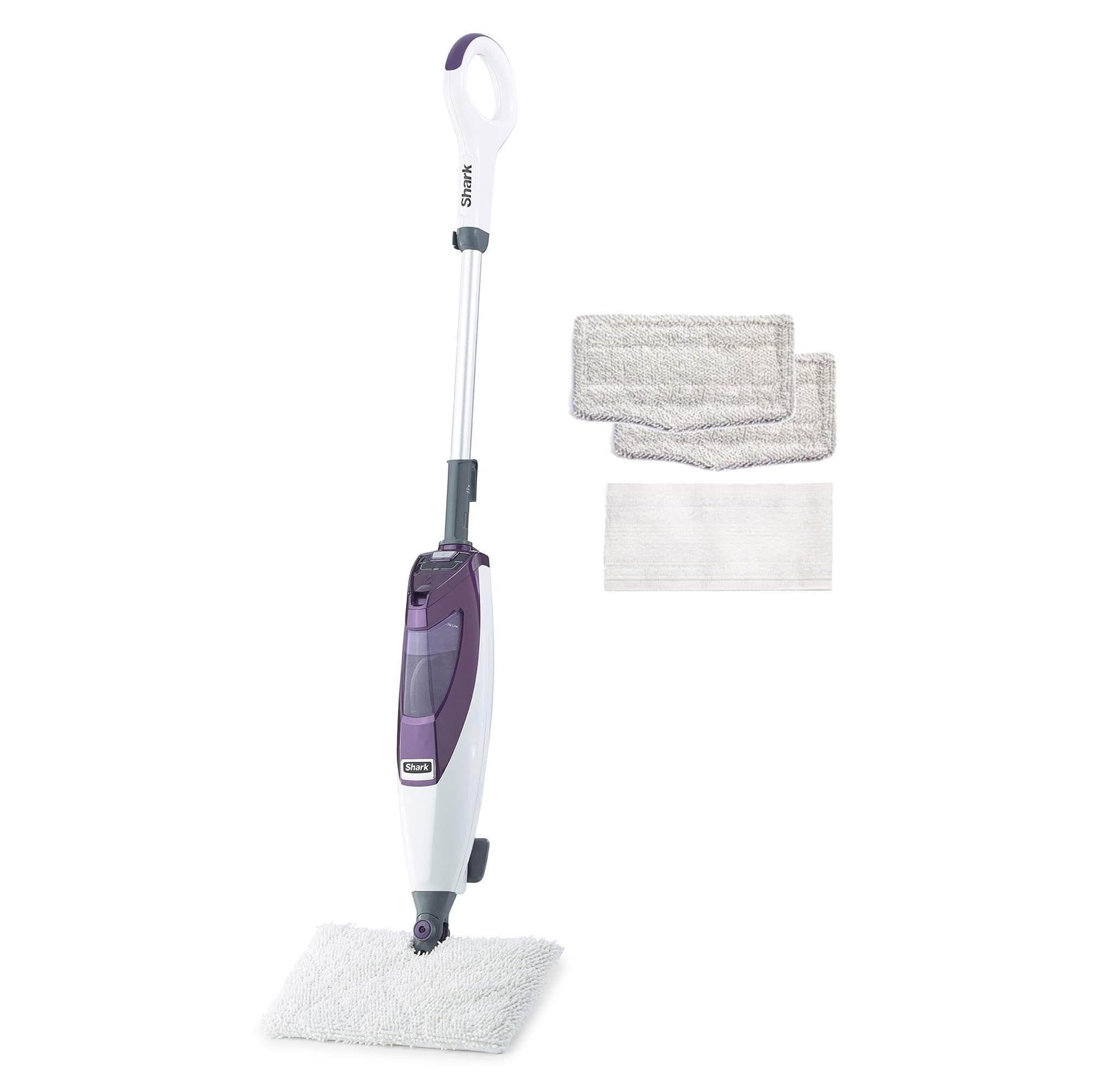 Shark Blast & Scrub Steam Pocket Mop + Bonus Triangle Mop Head Attachment & Pad