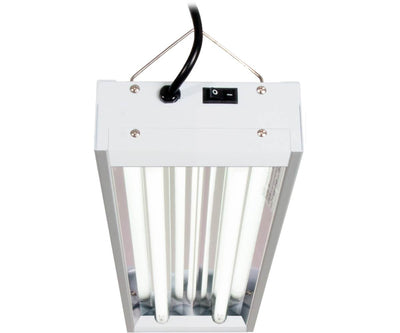 Hydrofarm Agrobrite 48W 2-Tube Fluorescent Fixture + Lamps | FLT22 (Open Box)