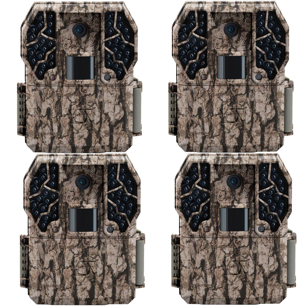 Stealth Cam Z36 No Glo 80' 10 MP 30 FPS Video IR LCD Trail Game Camera (4 Pack)