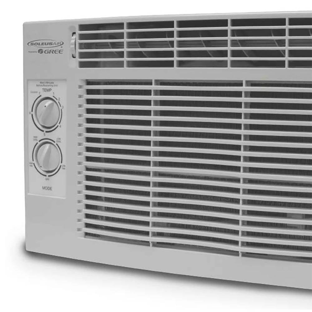 SoleusAir 5,000 BTU 9.7 EER 115V Window Mount Room Air Conditioner | Open Box