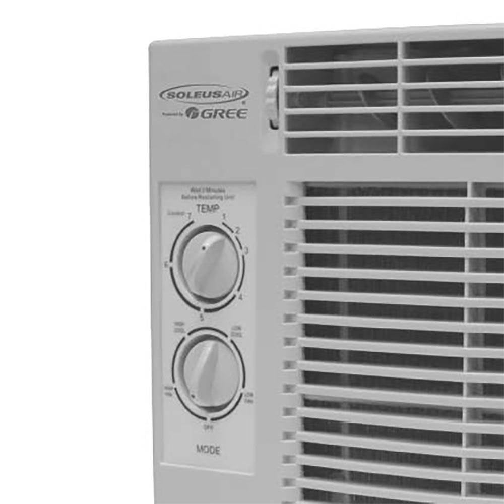 SoleusAir 5,000 BTU 9.7 EER 115V Window Mount Room Air Conditioner | Open Box