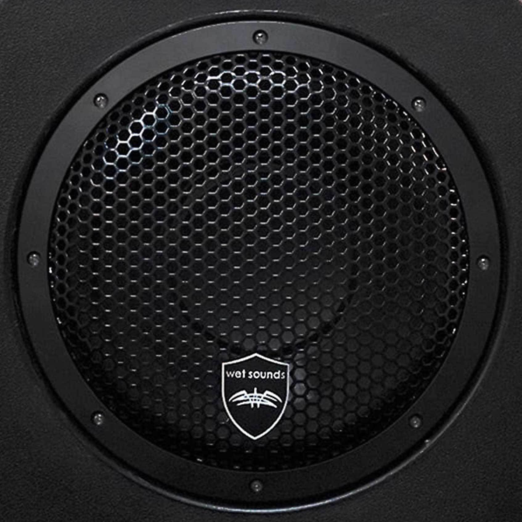 Wet Sounds 500W Marine 10" Subwoofer Enclosure Stealth AS-10 | Open Box