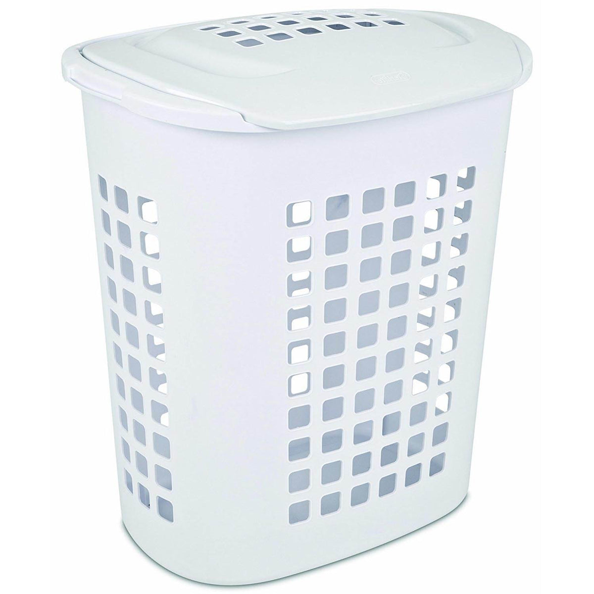 Sterilite 2.3 Bushell 81 Liter Lift Top XL Laundry Basket Hamper (Open Box)