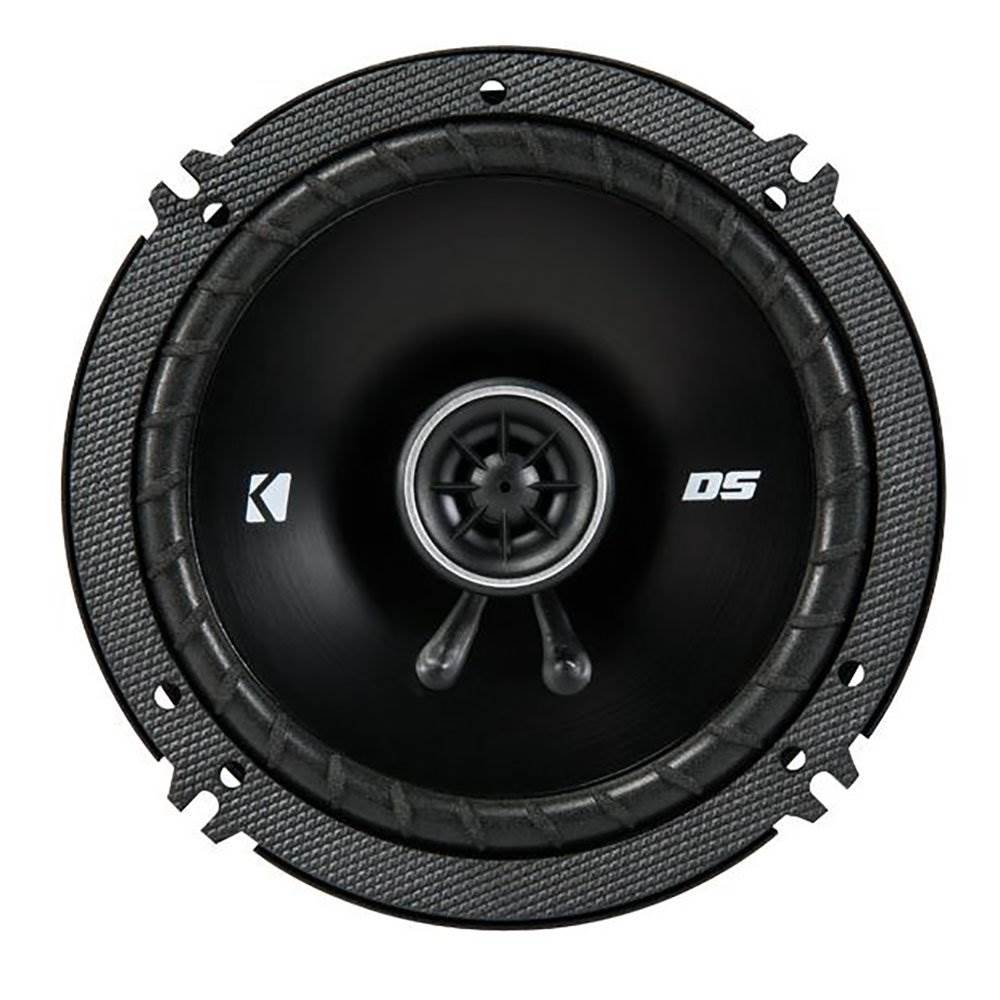 Polk 4-Inch 135W 2-Way Car Audio Speakers w/ Kicker 6.5-Inch 100W 2-Way Speakers