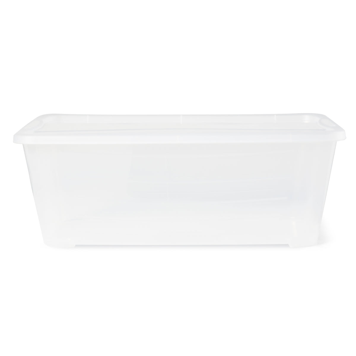 Life Story 5.5Q Rectangular Clear Plastic Protective Storage Shoe Box (72 Pack)