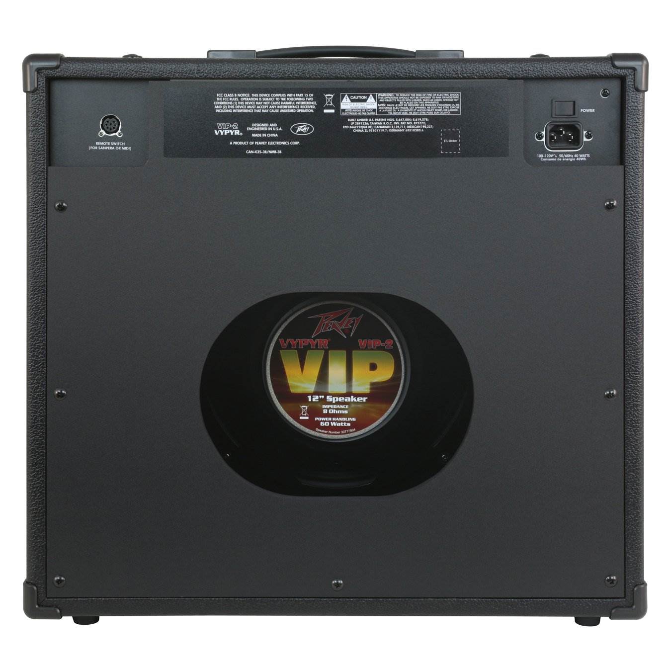Peavey Vypyr VIP 2 Combo Modeling Guitar Amp 40 Watt Amplifier + 10' Cable