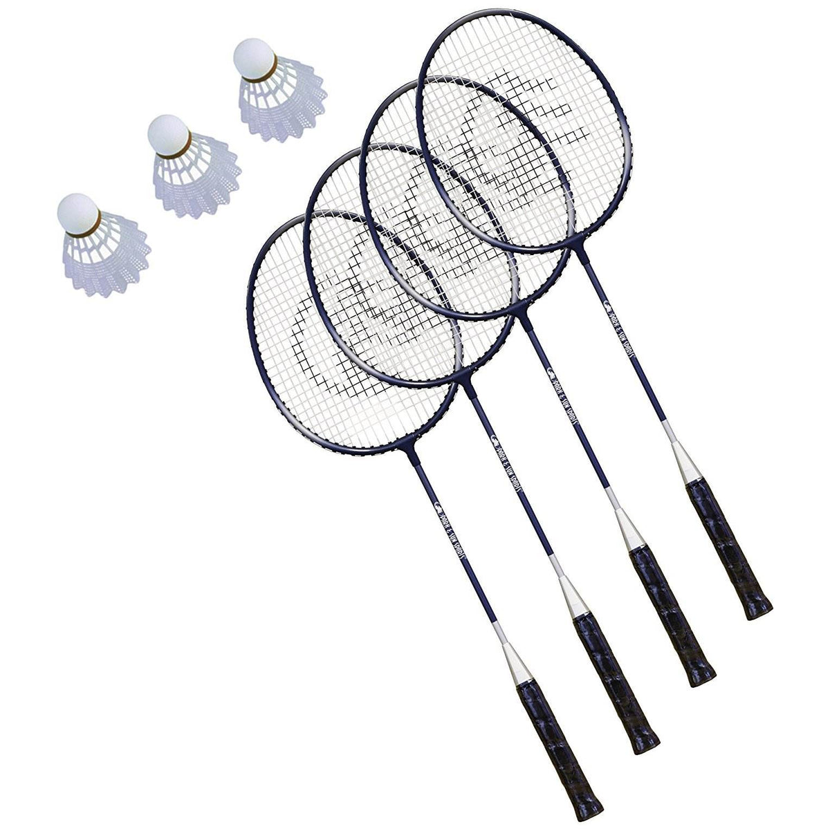 Park & Sun Sports Portable Outdoor Badminton Set & Carry Case, Yellow(For Parts)