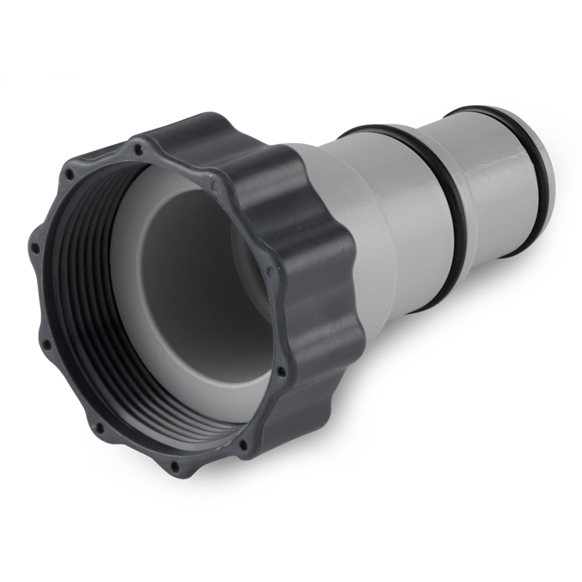 Intex Hose Adapter A w/ Collar for Threaded Connection Pumps (Pair) (Used)