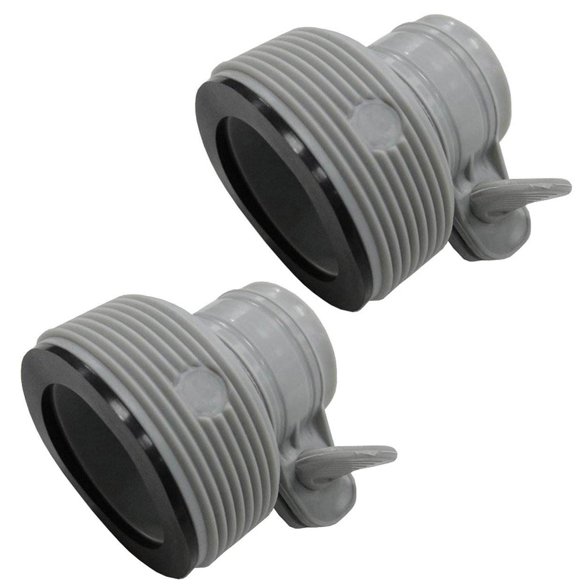 Intex Replacement Hose Adapter B w/ Collar for Filter Pump (Pair) (Used)
