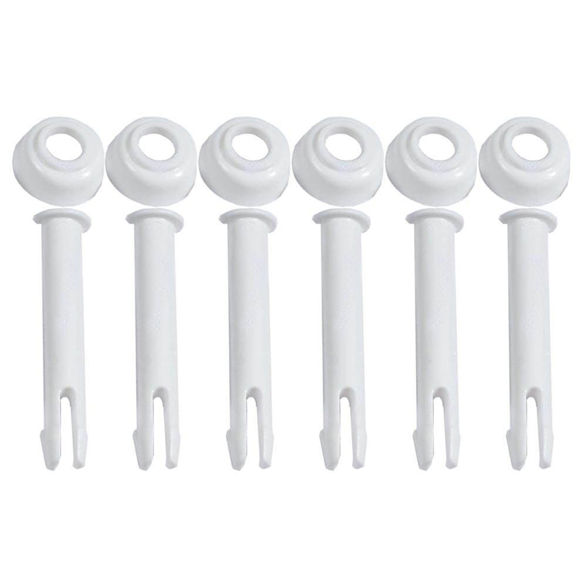 Intex Replacement Joint Pin & Seal for 13' - 24' Round Metal Frame Pools, 6 Pack