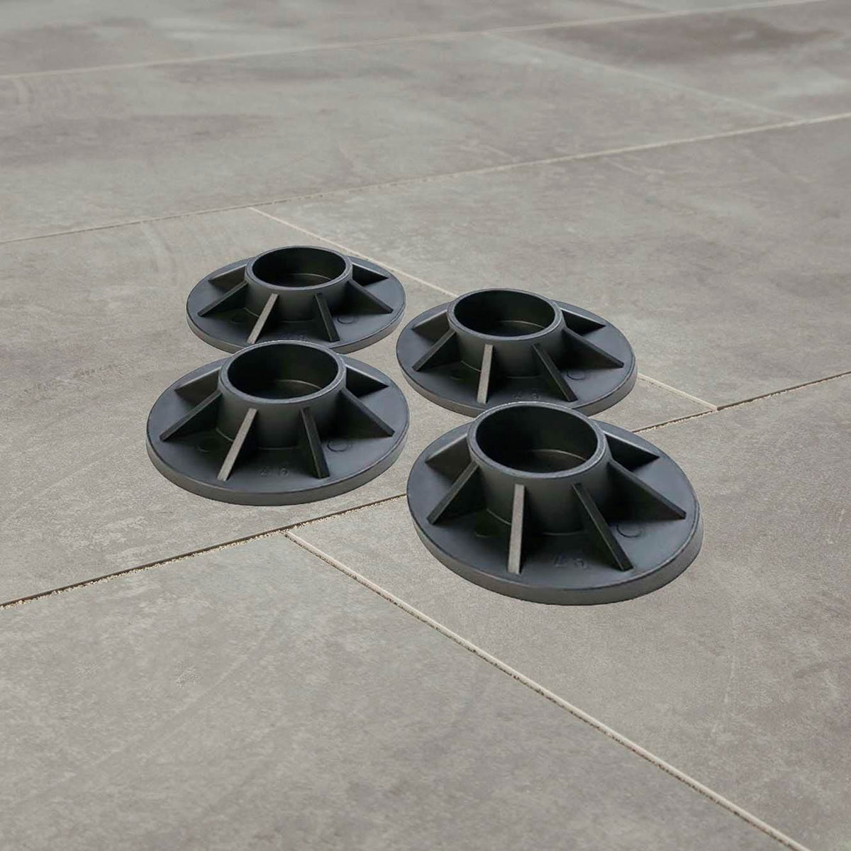 Intex 18-24' Metal Frame Pool Replacement Leg Caps, 2016 & After (Open Box)