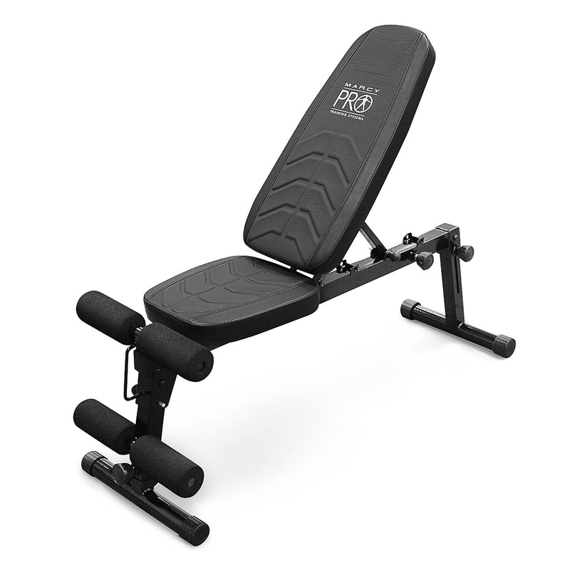 Marcy Pro Deluxe Adjustable Strength and Weightlifting Training Utility Bench