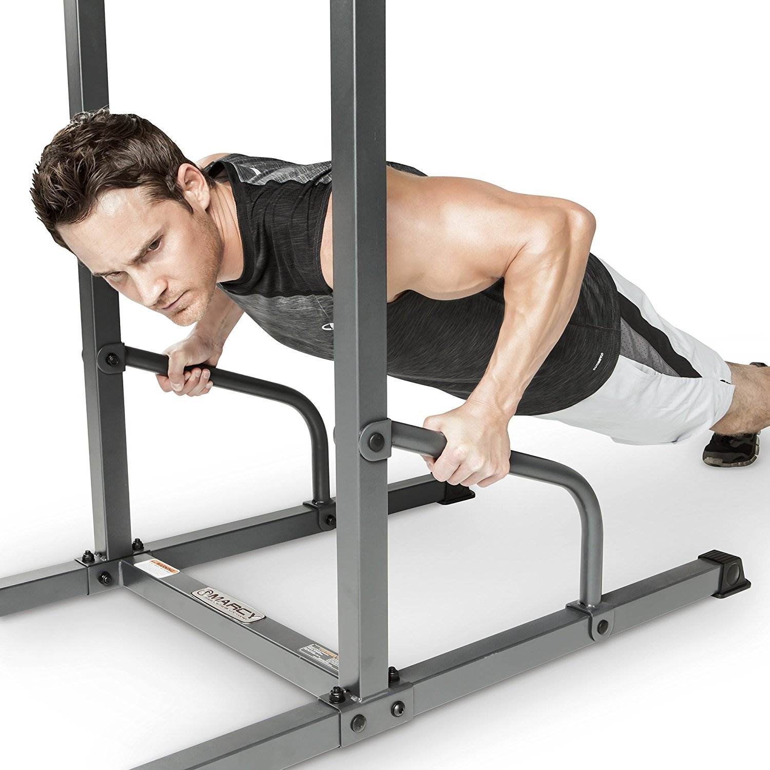 Marcy Pro Upper Body, Core, & Back Workout Power Tower | TC-3515 (Open Box)