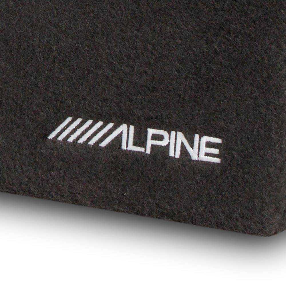 Alpine 10" 1000 Watt Loaded Ported Truck Subwoofer Enclosure Box (Used)