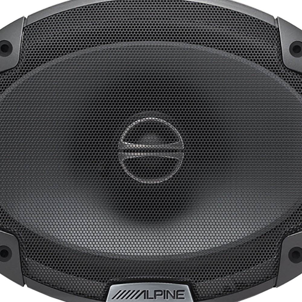 Alpine Type-E 6 x 9 Inch 300W Coaxial 2-Way Car Audio Speakers, Pair (Open Box)