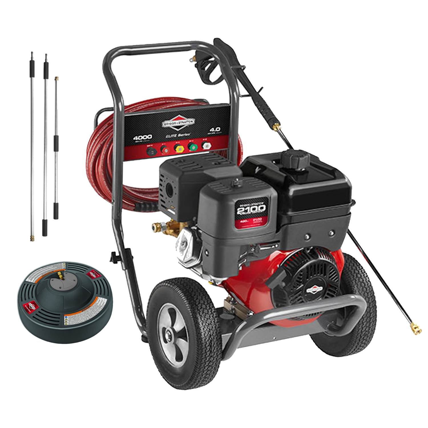 Briggs & Stratton 4000 PSI Gas Pressure Washer w/ Surface Cleaner & 9-Foot Wand - VMInnovations