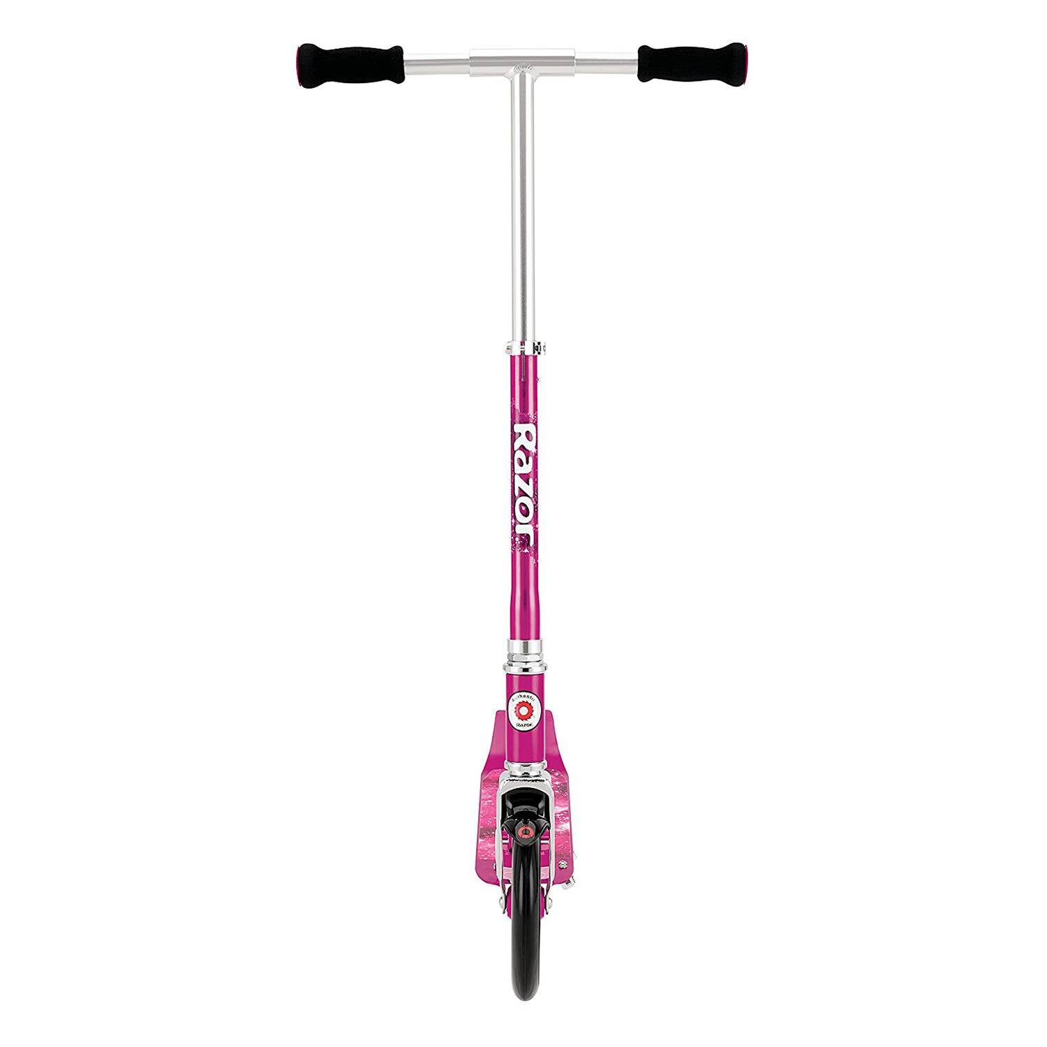 Razor A5 Lux Folding Kick Scooter with Kickstand, Pink (Open Box)