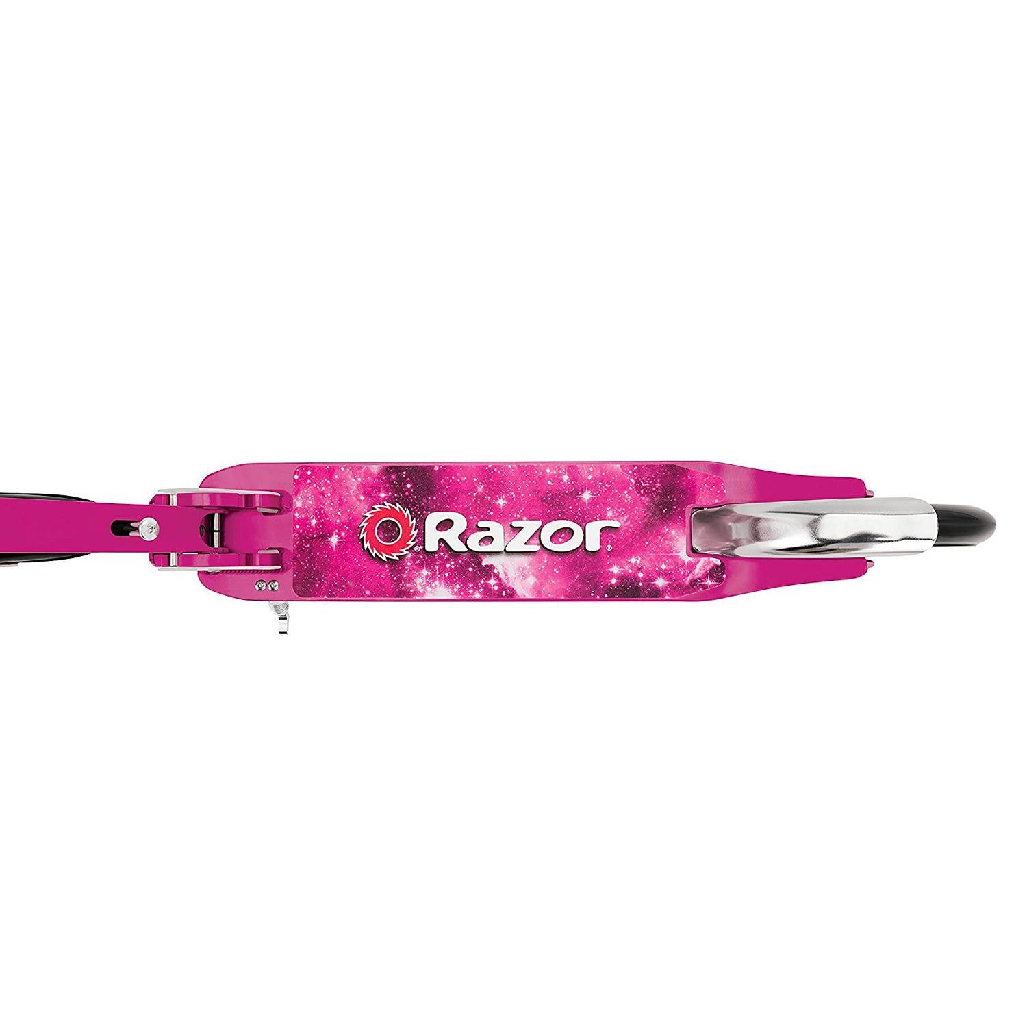 Razor A5 Lux Folding Kick Scooter with Kickstand, Pink (Open Box)