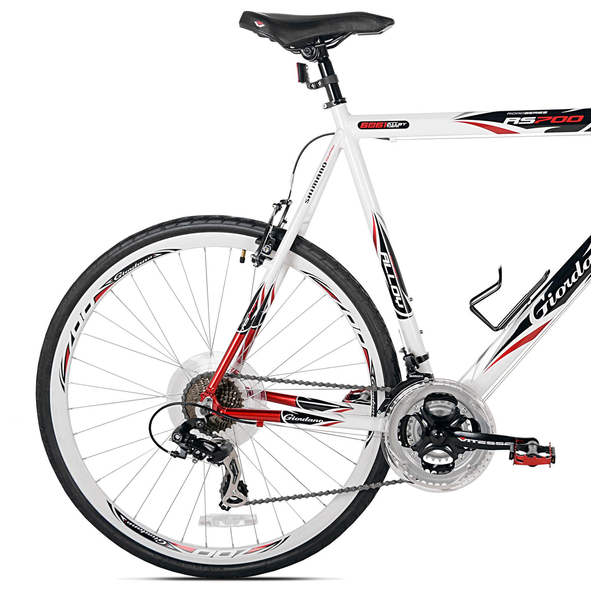 Giordano RS700 700c 21 Speed Shimano Aluminum Flat Bar Men Road Bike (Open Box)