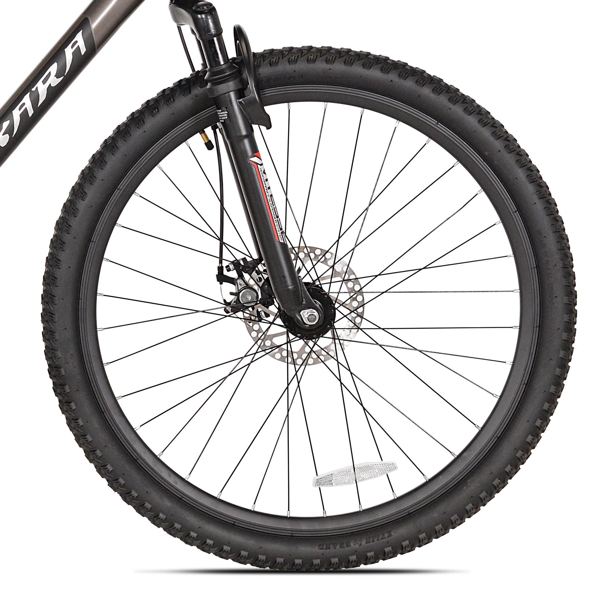 Takara Jiro Dual-Suspension Disc Brake 21-Speed Mountain Bike, Gray (For Parts)