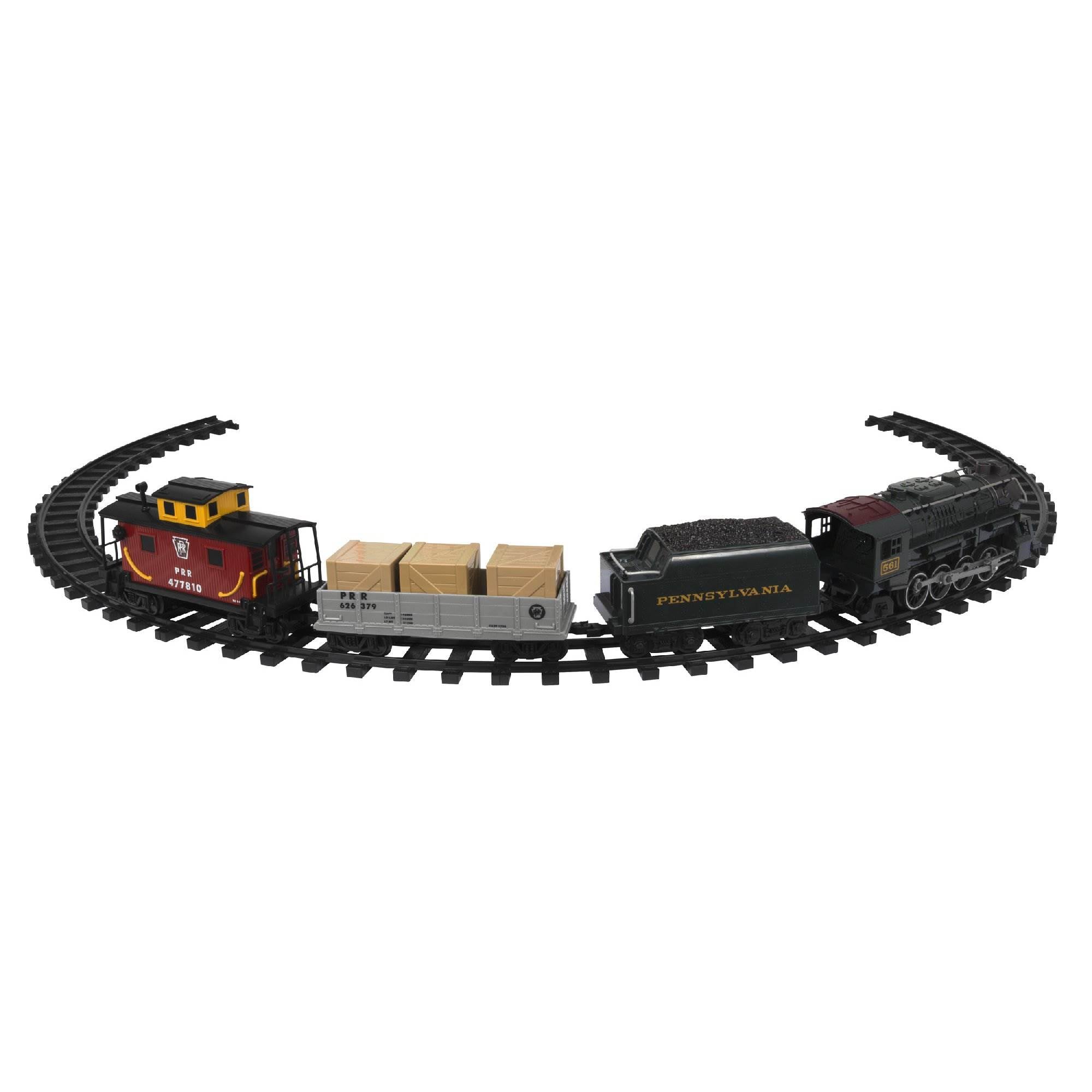 Lionel Trains Pennsylvania Flyer Train Set with 50 x 73-Inch Track (Open Box) - VMInnovations