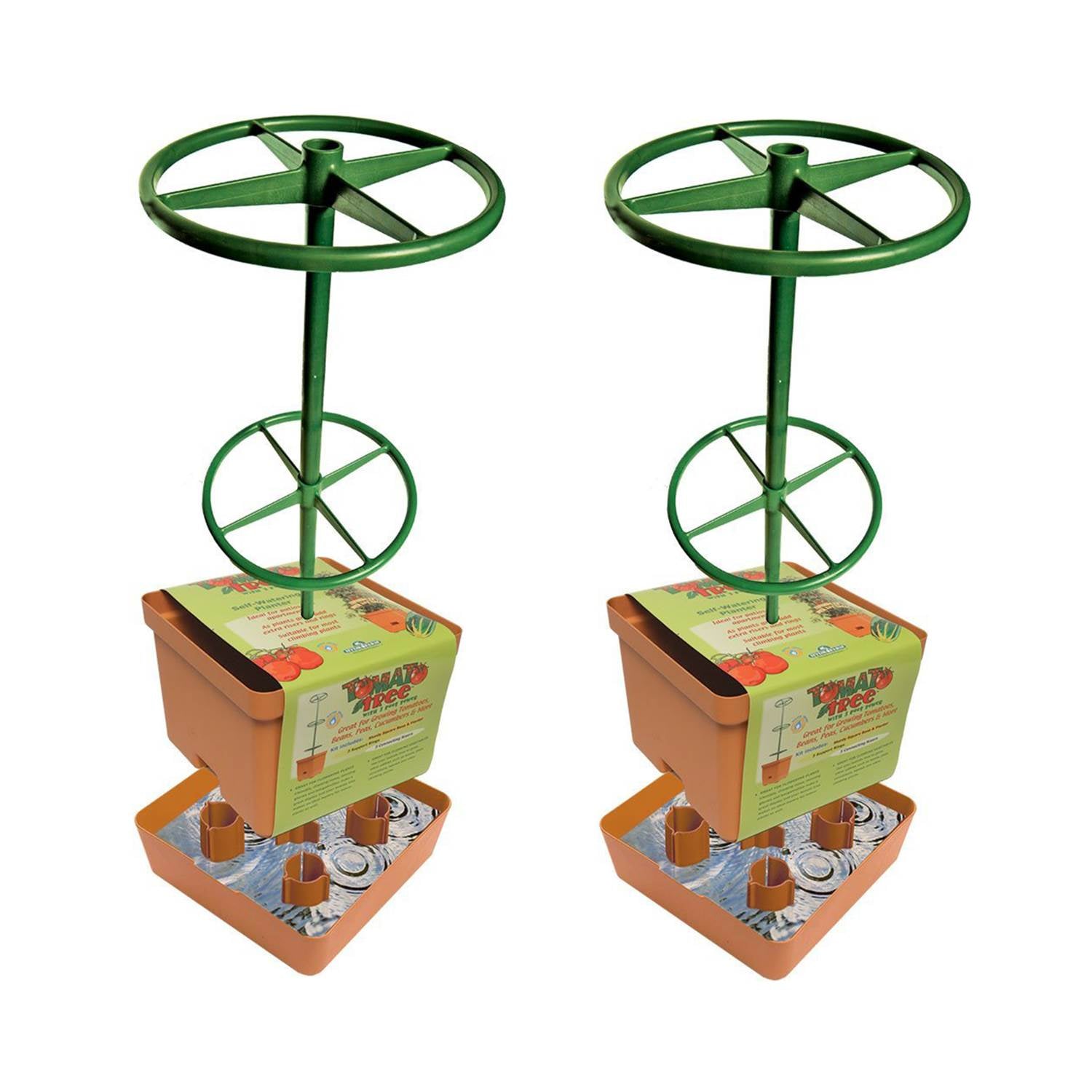 Hydrofarm GCTT Self Watering Tomato Treillis Tree Planter Garden Grow System (2)