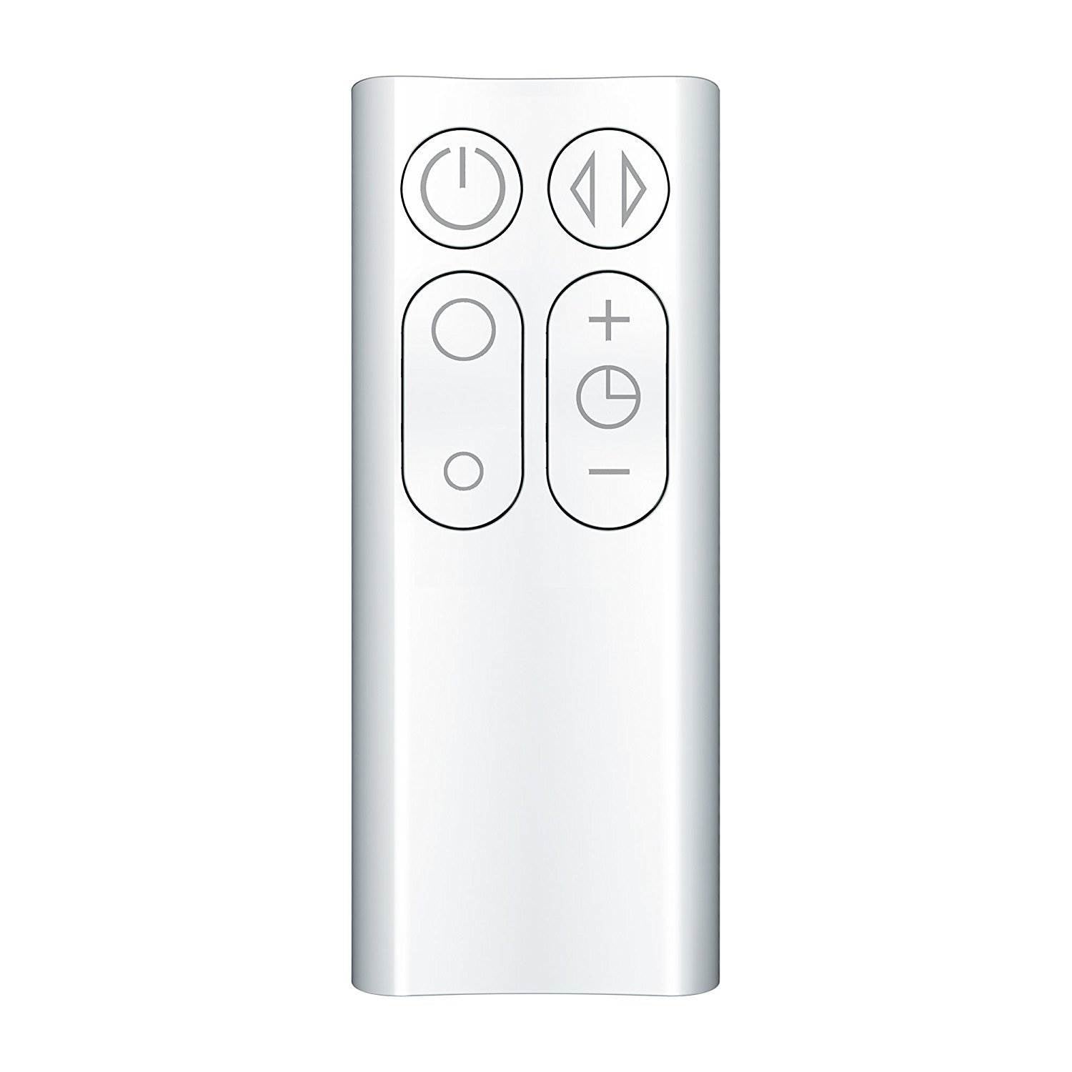 Dyson AM07 40" Bladeless Tower Fan + Remote, White/Iron | Open Box