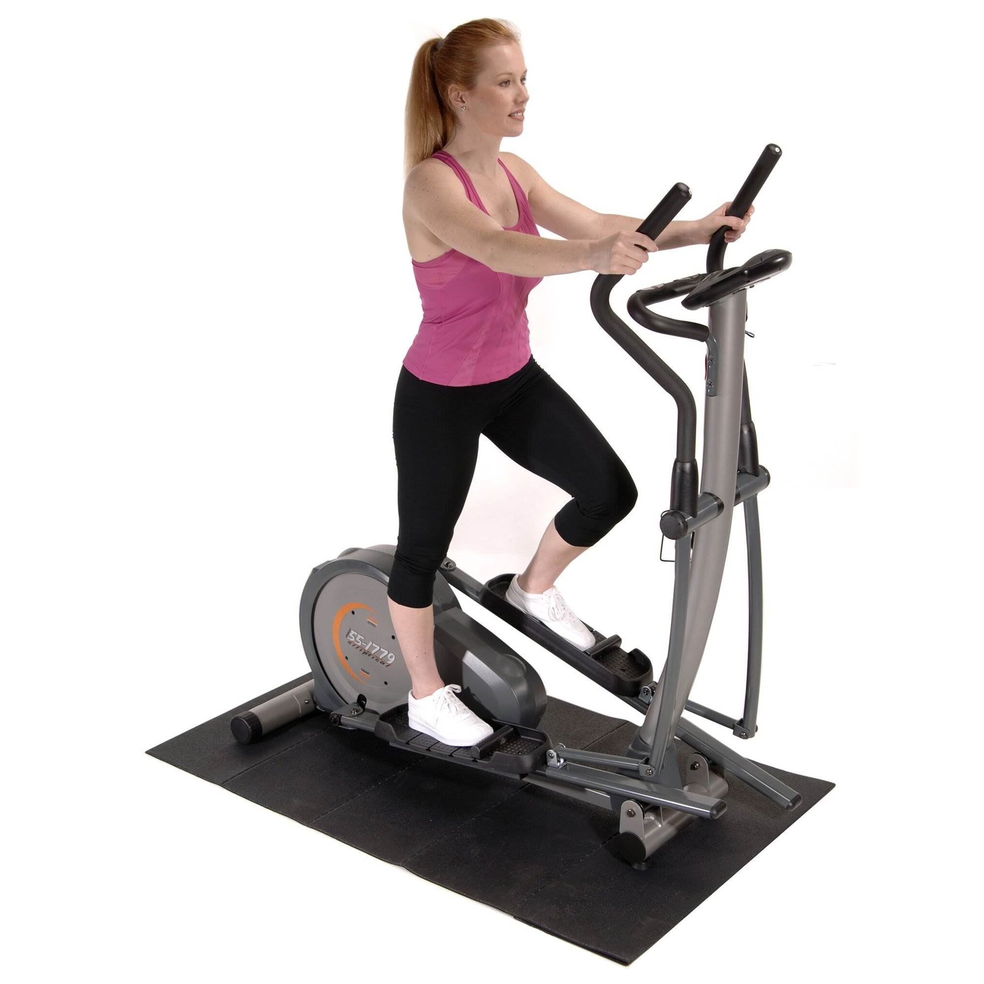 Stamina 86 x 36 Inch Fold-To-Fit Home Gym Exercise Foam Equipment Mat (Used) - VMInnovations