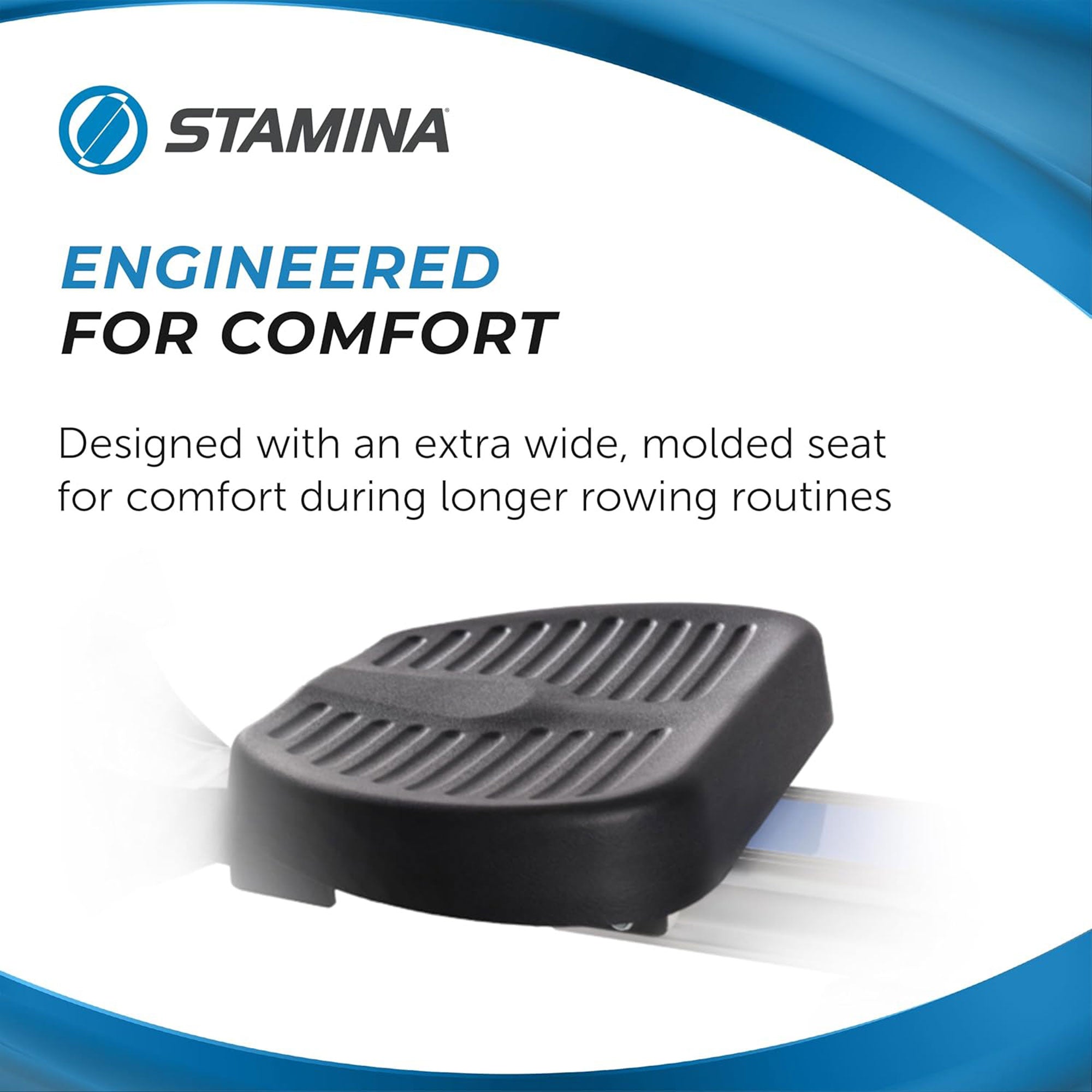 Stamina BodyTrac Glider Cardio Exercise Fitness Rower Rowing Machine (Open Box)