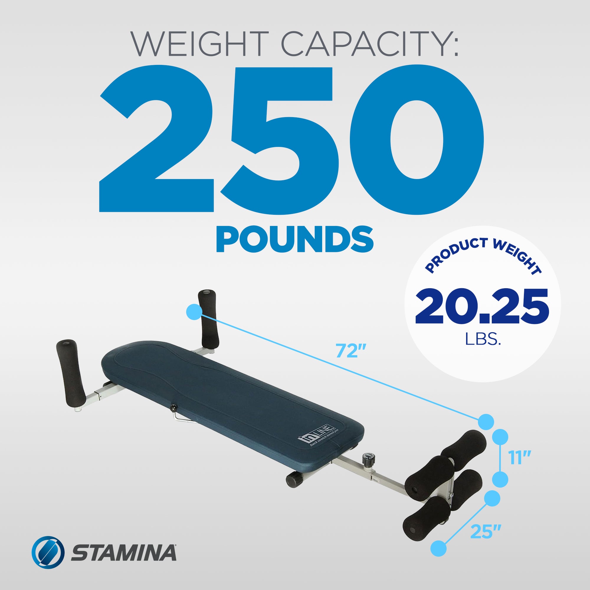 Stamina Products InLine Traction System Joints and Back Stretch Bench (Used)