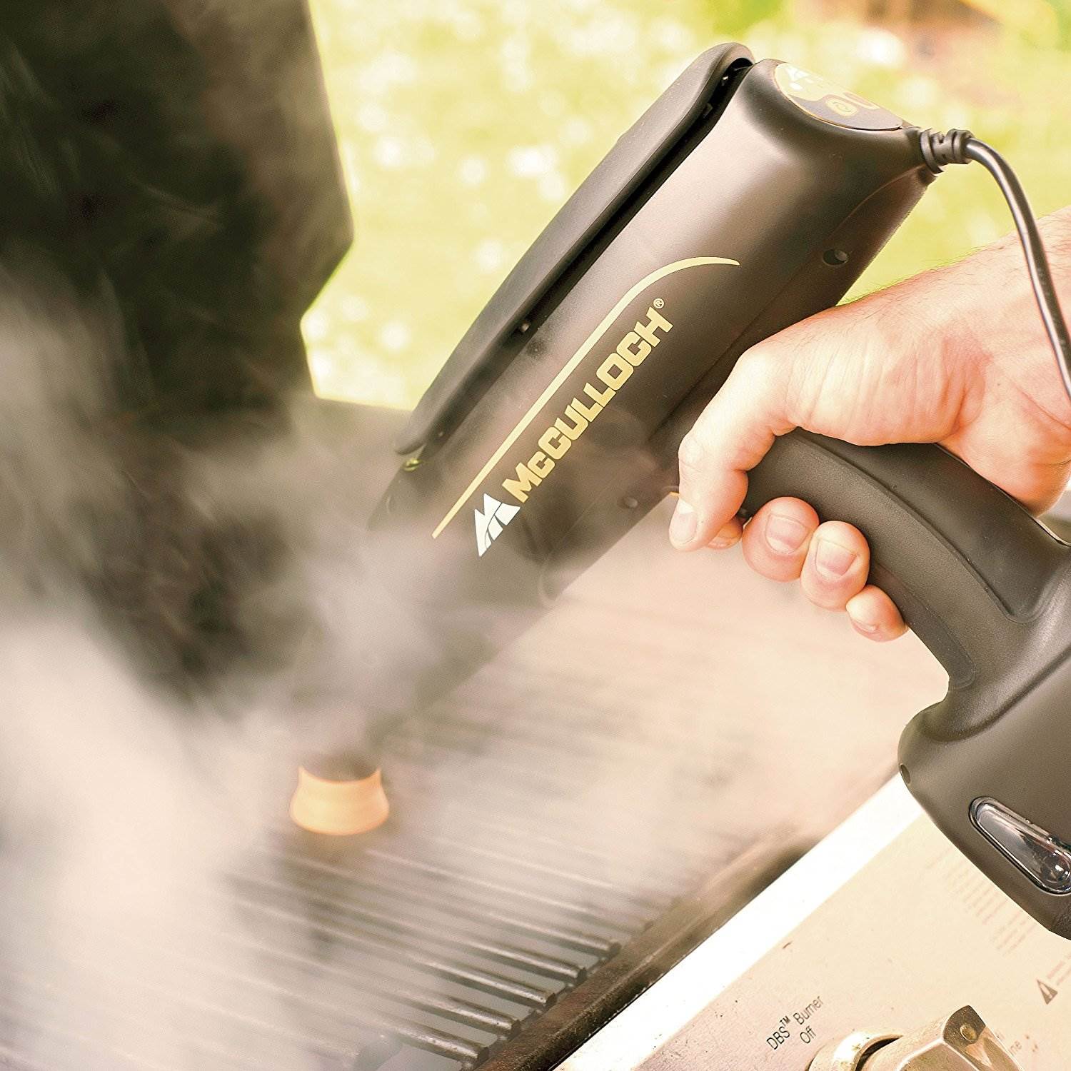 McCulloch MC1245 Rotary Scrubbing Variable Handheld Steam Cleaner (Open Box) - VMInnovations