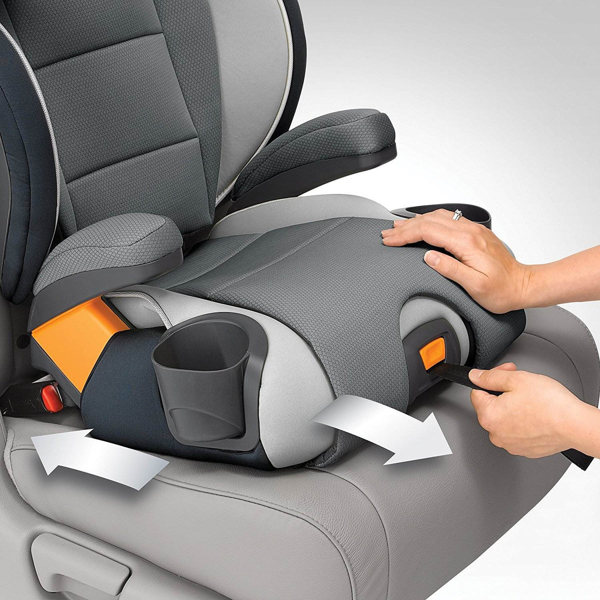 Chicco KidFit 2-in-1 Belt Positioning Big Kid Booster Seat, Spectrum (Open Box)
