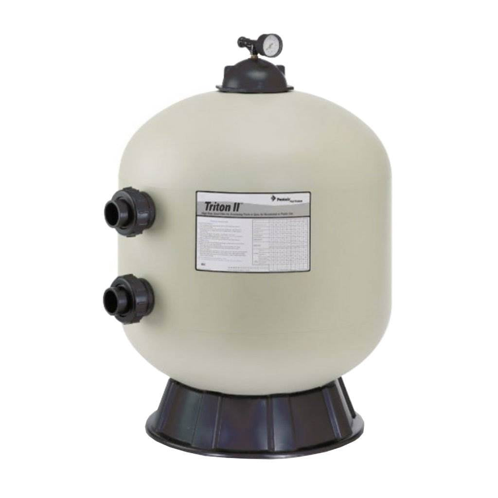 Pentair Triton II Pool Side Mount Fiberglass Sand Filter, No Valves (Defective)